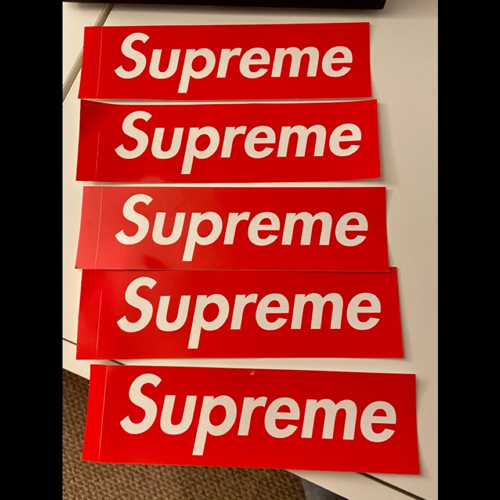 Authentic Supreme Stickers - Picture 3 of 4
